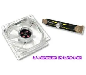 THERMALTAKE A2017 SMART LED FAN  Blue / Větráček 90x90x25mm / 4000RPM