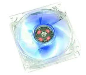 THERMALTAKE A2387 Transparent Blue Led FAN / sada ventilátorů 80x80x25 / 4ks