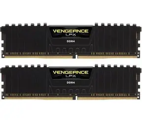 Corsair Vengeance LPX 16GB (2x8GB) 2400MHz / DDR4 / CL14 / DIMM / 1.2V / XMP 2.0 / černý