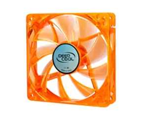 DEEPCOOL XFAN 120U O/G CASE FAN / chlazení pro CASE / 120x120x25mm / oranžový