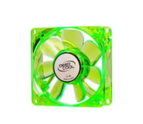 DEEPCOOL XFAN 80U G/B CASE FAN / chlazení pro CASE / 80x80x25mm / zelený