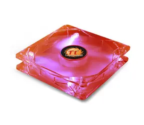 THERMALTAKE  AF0027 Thunderblade Fan / 80x80 / LED / Red / 2000RPM / kluzné ložisko / červená LED