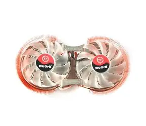 THERMALTAKE CL-P0464 DuOrb / aktivní CPU chladič / modro-červené LED / pro AMD a Intel / LGA 775, AM2, AM2+