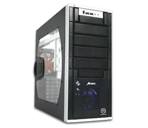 THERMALTAKE VD3000BWA Matrix VX / midi tower / USB 2.0 / bez zdroje / ATX / průhledná bočnice / černá