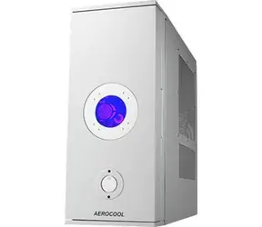 AeroCool CoolView Case SV / PC skříň / Bez zdroje / srříbrná