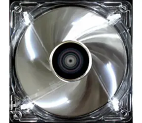 AeroCool Silver Lighting LED Fan (80mm) / 80mm / ventilátor