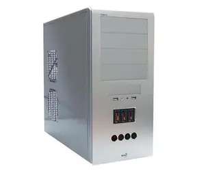 AeroCool I-Curve+ -SV (EN52122) / PC skříň / displej / Bez zdroje / stříbrná