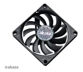 AKASA AK-FN076 / 80mm ventilátor / 27dB(A) / vhodný pro HTPC
