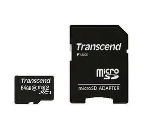 Transcend Micro SDXC 64GB / Micro SDXC / 64GB / Class 10 UHS-1