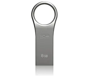 Silicon Power F80 8GB / USB 2.0 / čtení/zápis 15/ 5 Mb/s / šedý
