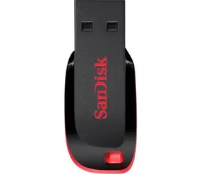 SanDisk Cruzer Blade 128 GB / Flash Disk / USB 2.0 / zápis: 7MB/s; čtení: 18MB/s / černá