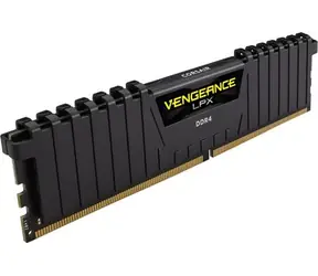 Corsair Vengeance LPX Black 16GB (1x16GB) 2666MHz / DDR4 / PC4-21300 / CL16-18-18-35 / 1.2V / XMP2.0 / s chladičem
