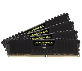 Corsair Vengeance LPX Black 64GB (4x16GB) 2400MHz / DDR4 / PC4-19200 / CL14-16-16-31 / 1.2V / XMP2.0 / s chladičem / doprodej