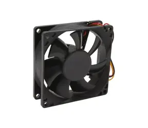AKASA DFS802512L přídavný ventilátor / 80x80x25 / černá / OEM