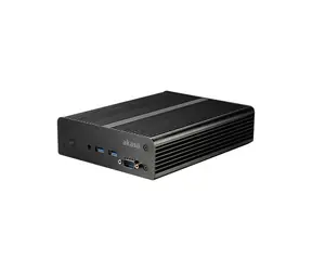 AKASA Newton MC / skříň mini-ITX / bez zdroje / pasivní chlazení / 2x USB 3.0  / audio