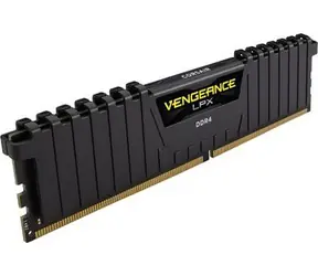 Corsair Vengeance LPX Black 16GB (1x16GB) 2400MHz CL16 / DDR4 / PC4-19200 / CL 16-16-16-39 / 1.2V / XMP2.0 / chladič