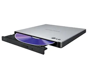 LG GP57ES40 / DVD±RW / externí slim / USB / stříbrná