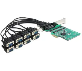 Delock PCI Express Card > 8 x Serial RS-232 High Speed 921K