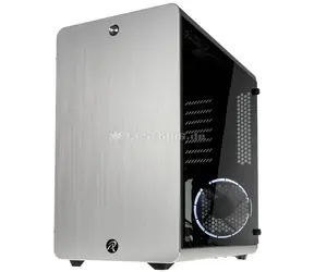 RAIJINTEK Thetis Classic - s průhlednou bočnicí stříbrná / ATX / mATX / mITX / 2x USB 3.0 / 4x 120mm / bez zdroje