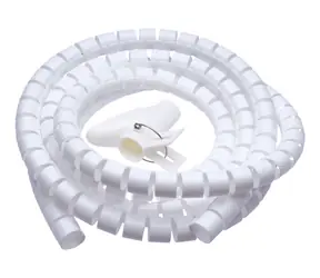 CONNECT IT trubice pro vedení kabelů WINDER bílá / 2.5m x 20mm