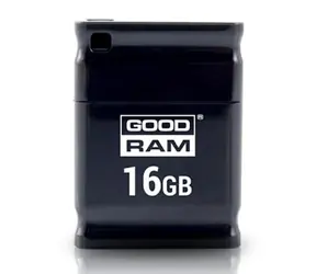 GOODRAM UPI2 16GB černá  / Flash disk / USB 2.0 / čtení: 20MBs / zápis: 5MBs