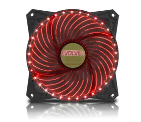 EVOLVEO ventilátor 120mm LED 33 bodů / červený