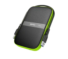 Silicon Power Armor A60 2TB černo-zelená / 2.5" / USB 3.2 / Externí