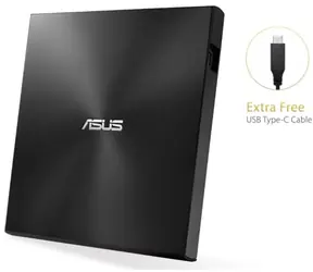 ASUS SDRW-08U9M-U černá / slim / USB 2.0 / USB-C
