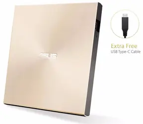 ASUS SDRW-08U9M-U zlatá / slim / USB 2.0 / USB-C