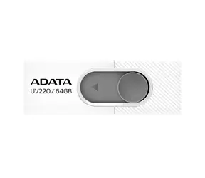 ADATA UV220 64GB bílo-šedá / Flash Disk / USB 2.0 