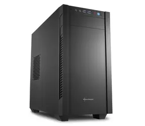 Sharkoon S1000 černá / Micro ATX / 2x USB 3.0 / 3x 120 mm / Bez zdroje