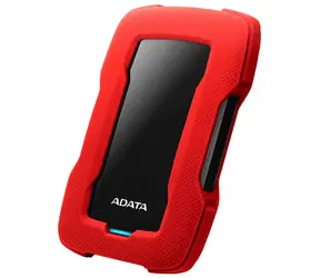 ADATA Durable Lite HD330 1TB červená / Externí HDD / 2.5"  / USB 3.2 Gen 2 - (USB-A 3.1)