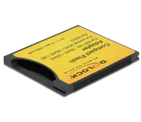 Delock Compact Flash adaptér pro iSDIO (WiFi SD) & SDHC & SDXC paměťové karty