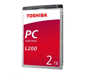 Toshiba L200 2TB (bulk) / 2.5" / 5400 rpm / 128MB cache / SATA / interní / 2y / Bulk