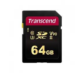 Transcend 700S 64GB / SDXC paměťová karta / Class 10 / UHS-II U3 / MLC / R:285MBps / W:180MBps