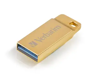 Verbatim Store 'n' Go Metal Executive 32GB zlatá / Flash Disk / USB 3.0 / čtení: 80MBs / zápis: 25MBs