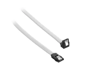 CableMod ModMesh Pravoúhlý SATA 3 Kabel 30cm - bílá