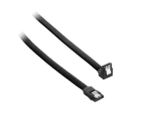 CableMod ModMesh Pravoúhlý SATA 3 Kabel 30cm - černá