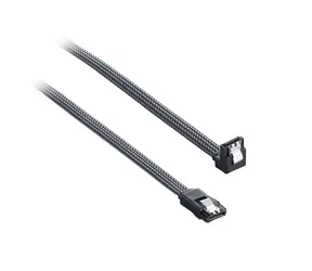 CableMod ModMesh Pravoúhlý SATA 3 Kabel 30cm - carbon