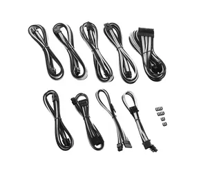 CableMod PRO ModMesh RT-Series Kabel Kits pro ASUS ROG & Seasonic - černo-bílá