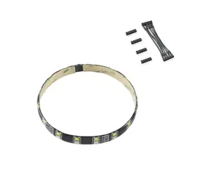 CableMod WideBeam Hybrid LED Strip 30cm - RGB & W LED