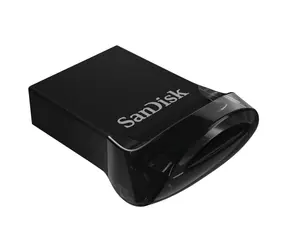 SanDisk Ultra Fit 32 GB černá / Flash Disk / 32 GB / USB 3.1 A / rychlost až 130MBs 