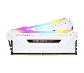 Corsair Vengeance RGB Pro 16GB (2x8GB) 3000MHz bílá / DDR4 / PC4-24000 / CL15-17-17-35 / 1.35V / XMP2.0