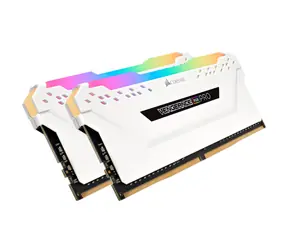 Corsair Vengeance RGB Pro 32GB (2x16GB) 2666MHz bílá / DDR4 / PC4-21300 / CL16-18-18-35 / 1.2V / XMP2.0