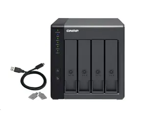 QNAP TR-004 / Rozšiřující jednotka pro NAS / 4x SATA / 1x USB 3.0 typu C