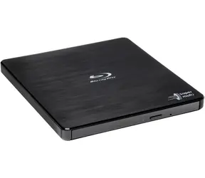 Hitachi-LG BP55EB40 Slim černá / Externí Blu-ray vypalovačka / USB 2.0 / zápis 2-5-6-8-24x / čtení 5-6-8-24x / doprodej