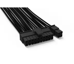 be quiet! CB-6620 20+4pin ATX kabel černá / 1x 20+4pin / 1x 20+8pin / délka 610 mm