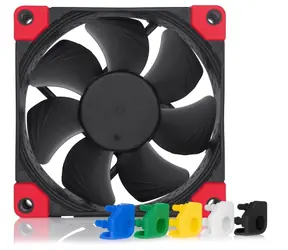 Noctua NF-A8 PWM chromax.black.swap / 80mm / SSO2 Bearing / 17.7 dB @ 2200 RPM / 55.5 m3h / 4-pin PWM / doprodej