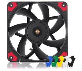 Noctua NF-A12x15 PWM chromax.black.swap / 120mm / SSO2 Bearing / 23.9 dB @ 1850 RPM / 94.2 m3h / 4-pin PWM