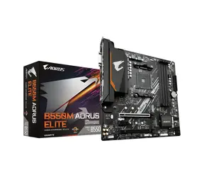 GIGABYTE B550M AORUS ELITE (rev 1.0) / AMD B550 / DDR4 / SATA III RAID / USB / GLAN / M.2 / sc.AM4 / mATX